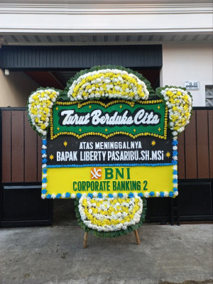 Papan Bunga Duka di Sirnarasa