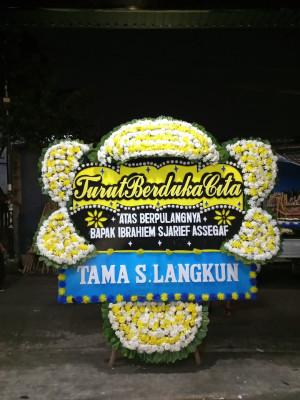 Papan Bunga Duka di Sirnarasa