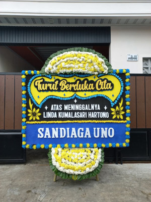 Papan Bunga Duka di Sirnarasa